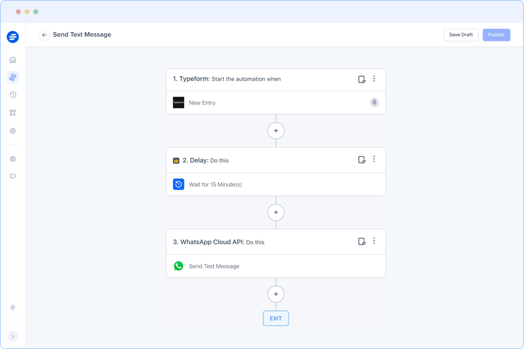 Delay and Schedule App setup