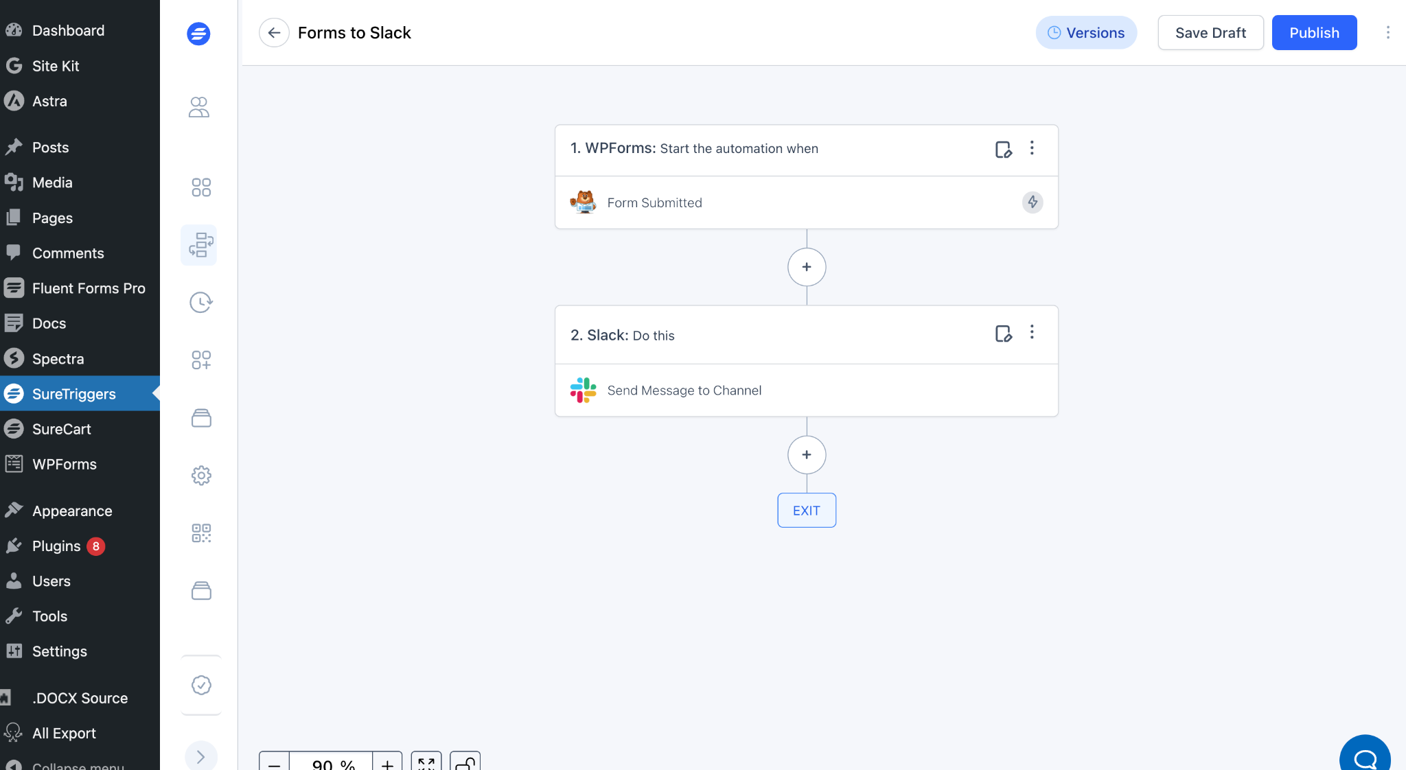 OttoKit workflow screen