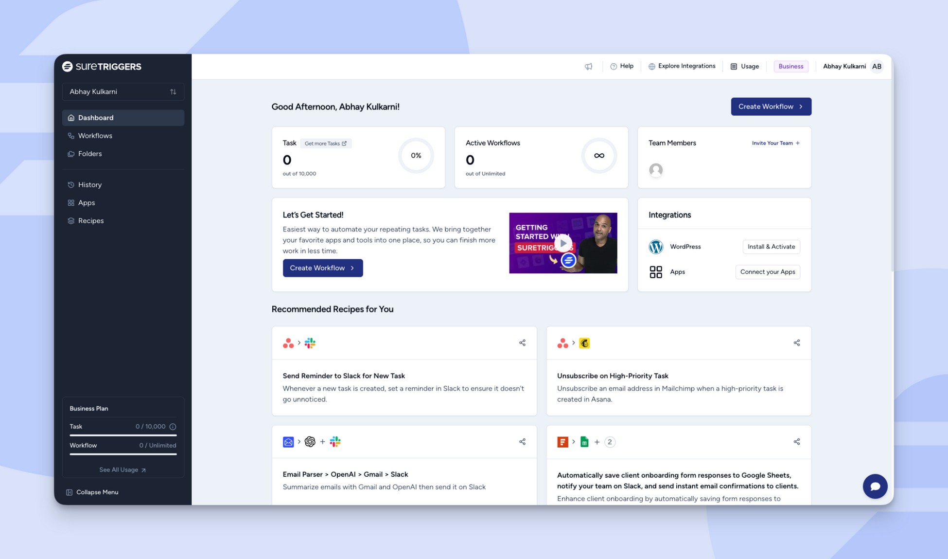 OttoKit dashboard
