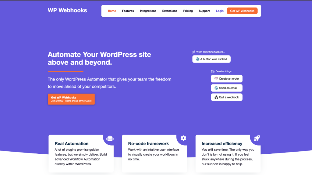 wp webhooks